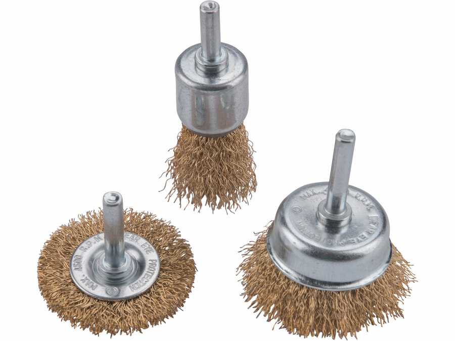 Drótcsiszoló körkefe fazékkefe készlet