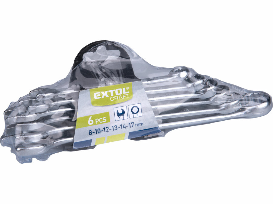 Csillag-villás kulcs, 6db-os készlet, 8-17mm, W.S. – galéria