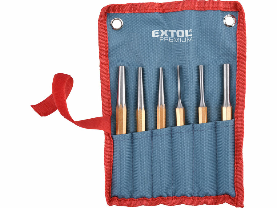 Kiütő klt. 6db CV. HRC 52-58; 3-8mm, 150mm – galéria