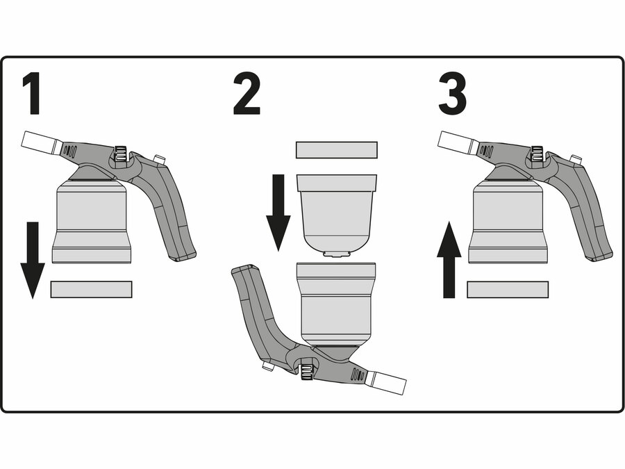 Gázlámpa forrasztáshoz, PB gázhoz, piezó gyújtásssal – galéria