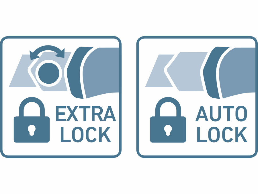 Fémházas tapétavágó kés tartalék penge tartóval, 18mm, Auto-lock – galéria