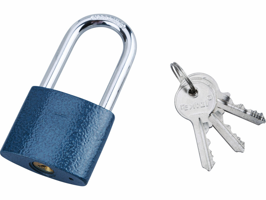 Lakat, öntöttvas, hosszított kengyel, 45mm