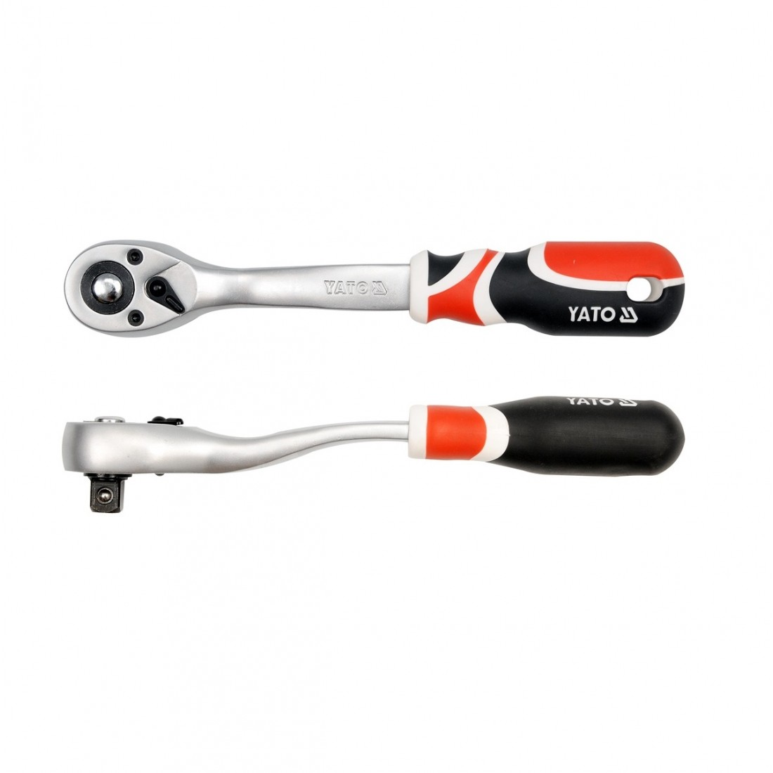 YATO Hajtószár, hajlított racsnis 1/2" 72T CrV