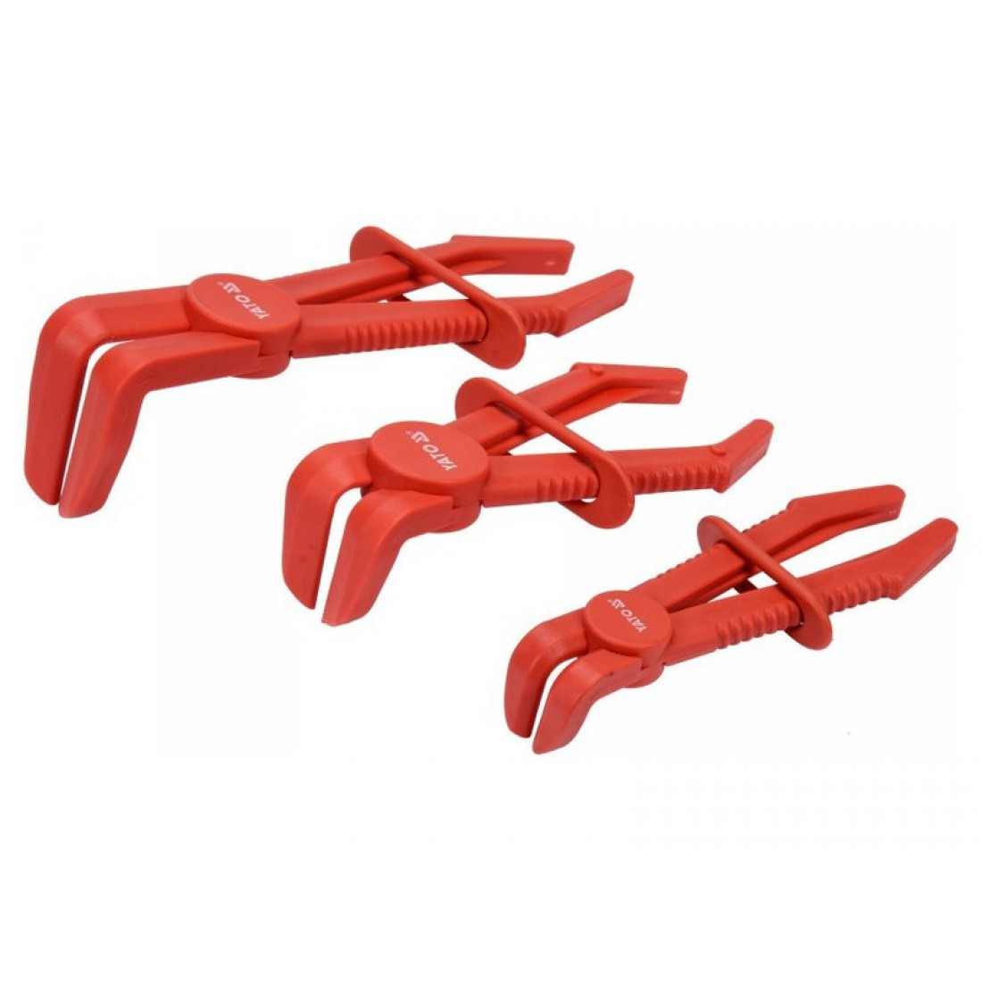 YATO Flexibilis csőszorító hajlított készlet 3 részes – galéria