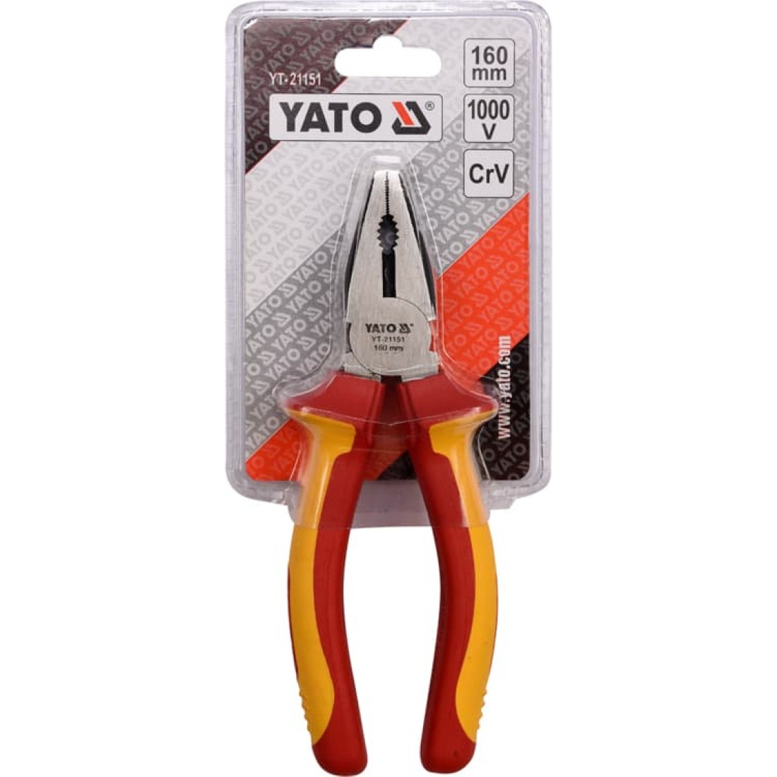 YATO Kombinált fogó 1000V-ig szigetelt 160 mm – galéria