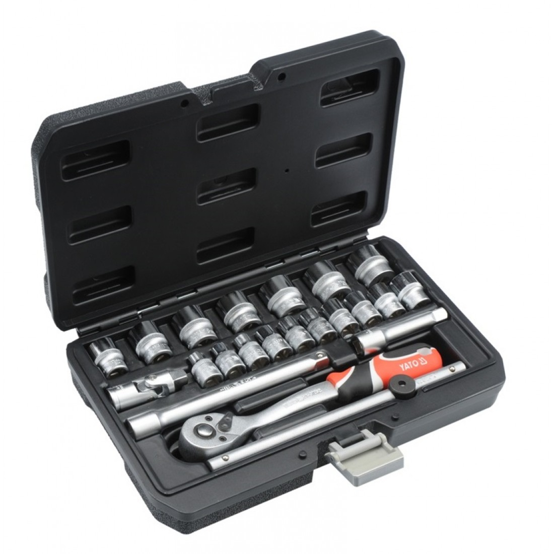 YATO Dugókulcs készlet 22 részes 3/8": 6-22 mm