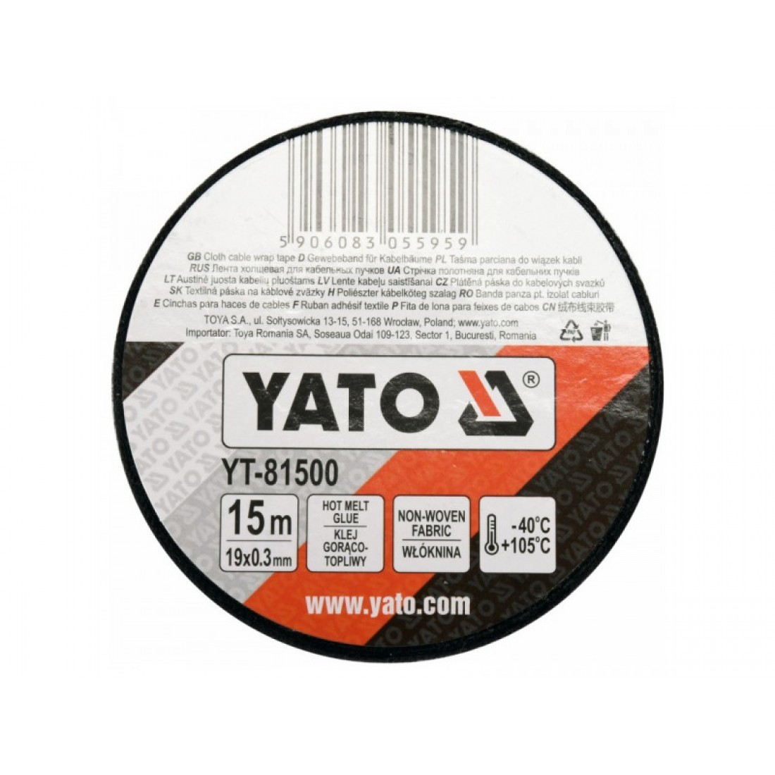 YATO Szövetszalag 19 x 0,3 mm 15 m – galéria