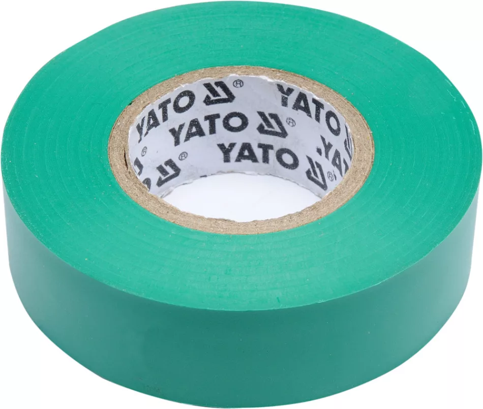 YATO Szigetelőszalag 19 x 0,13 mm x 20 m ZÖLD