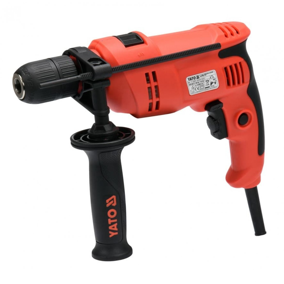 YATO 710 W-os ütvefúró 13mm-es gyorstokmánnyal