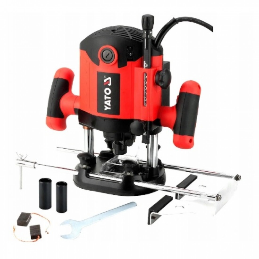 YATO elektromos felsőmaró, 2100 W, 8/12mm