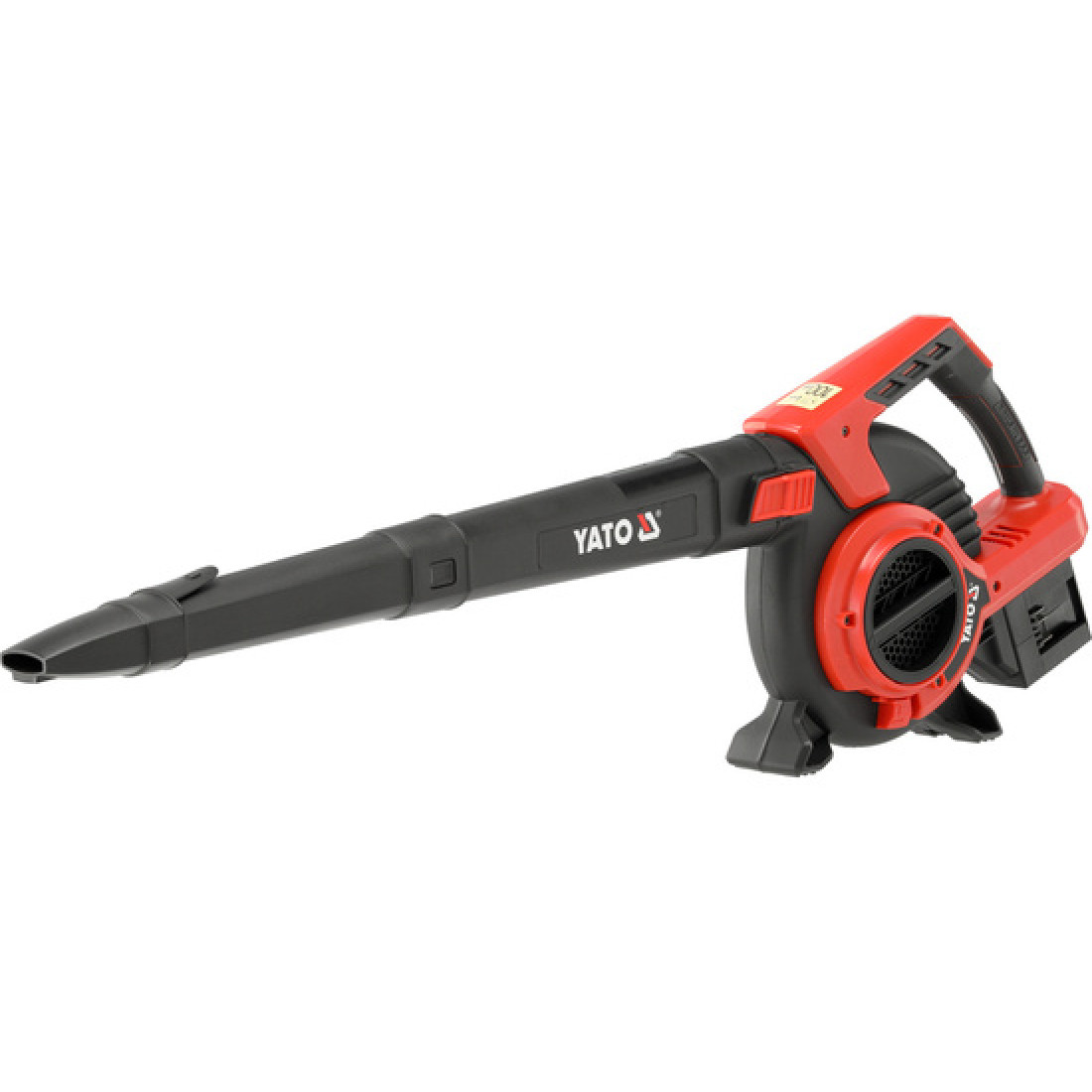 YATO Akkus Lombfúvó-szívó 2 x 18 V(akkus és töltő nélkül)