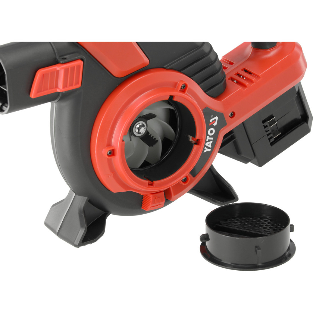 YATO Akkus Lombfúvó-szívó 2 x 18 V(akkus és töltő nélkül) – galéria